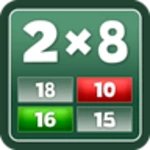 multiplication tables games android application logo